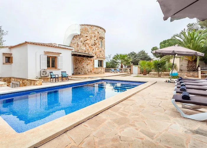 Villa Torre Mar With Swimming Pool And 100M To The Beach
